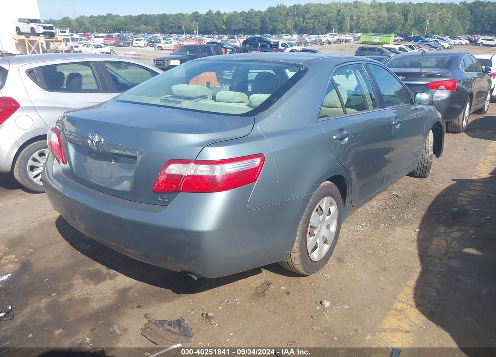 2007 TOYOTA CAMRY LE VIN: 4T1BE46K27U655737