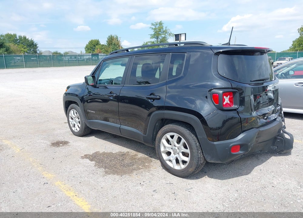 2018 JEEP RENEGADE LATITUDE FWD VIN: ZACCJABB5JPJ30377