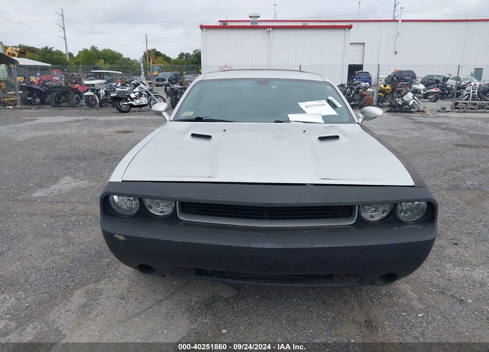 2012 DODGE CHALLENGER SXT VIN: 2C3CDYAG9CH101313