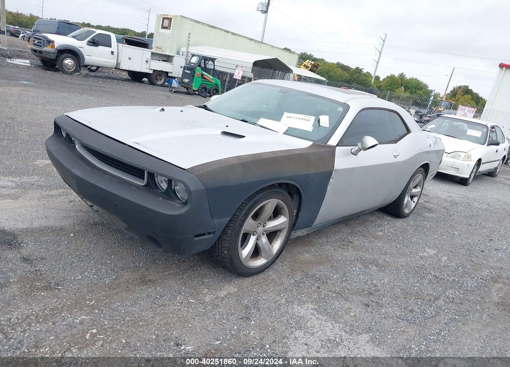 2012 DODGE CHALLENGER SXT VIN: 2C3CDYAG9CH101313