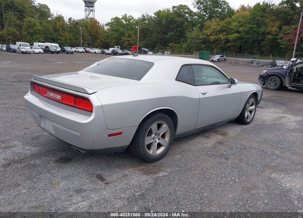 2012 DODGE CHALLENGER SXT VIN: 2C3CDYAG9CH101313