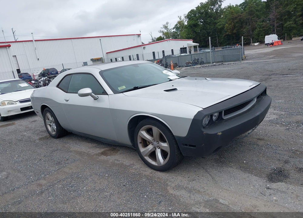 2012 DODGE CHALLENGER SXT VIN: 2C3CDYAG9CH101313