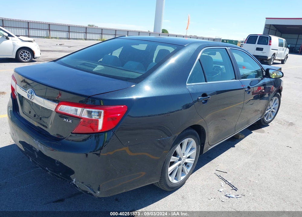 2012 TOYOTA CAMRY XLE VIN: 4T4BF1FK7CR174541