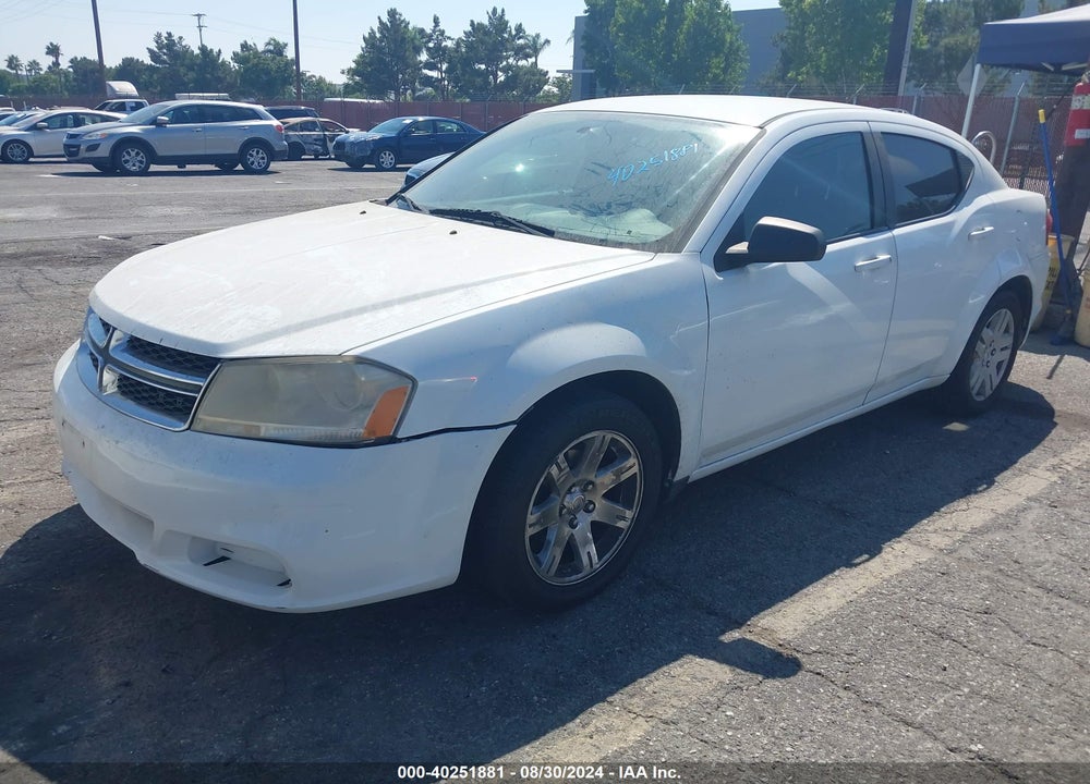 2011 DODGE AVENGER EXPRESS VIN: 1B3BD4FB6BN564546