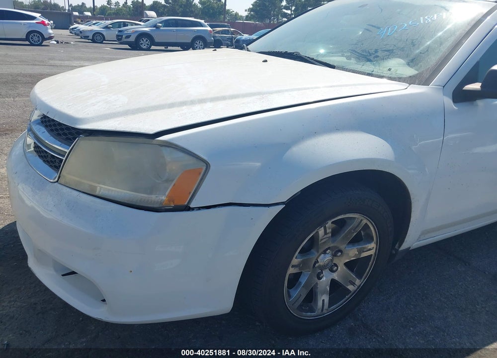2011 DODGE AVENGER EXPRESS VIN: 1B3BD4FB6BN564546