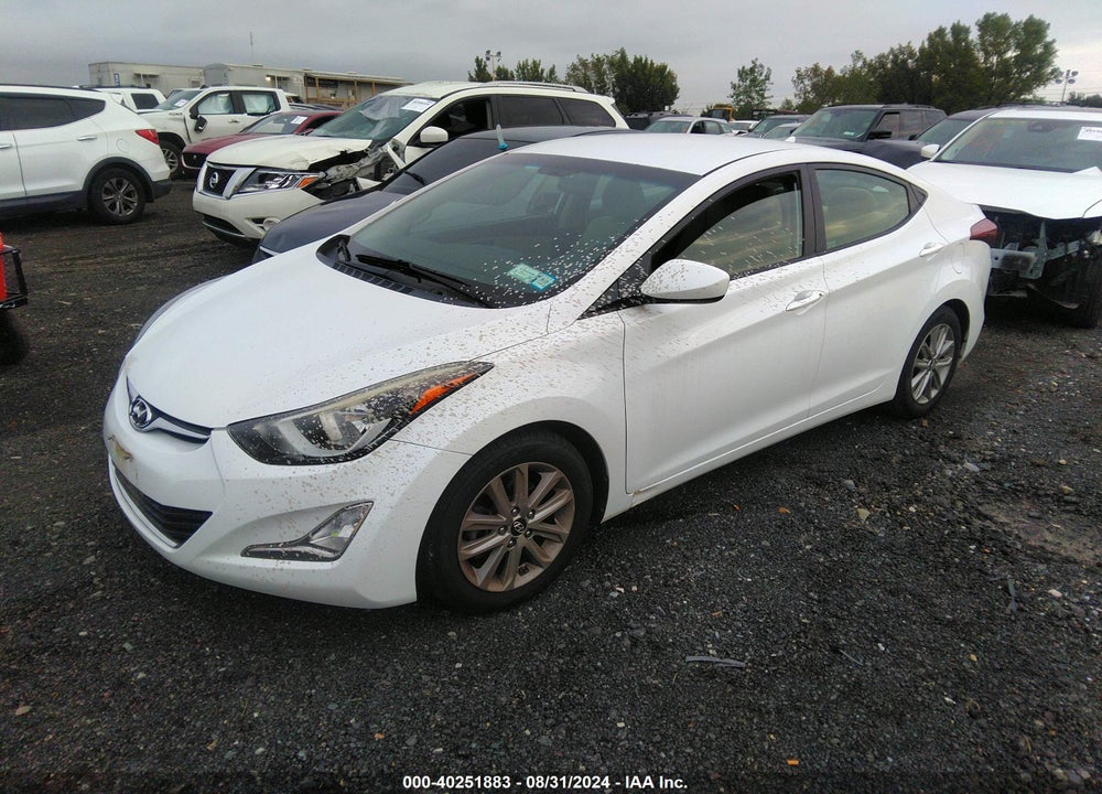 2015 HYUNDAI ELANTRA SE VIN: 5NPDH4AE0FH636067