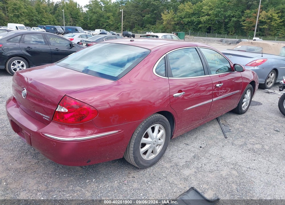 2005 BUICK LACROSSE CXL VIN: 2G4WD562851338936