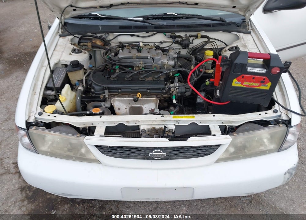 1998 NISSAN SENTRA VIN: 1N4AB41D7WC700103
