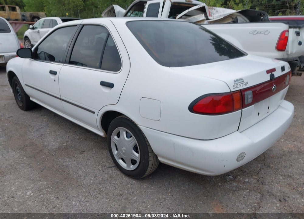 1998 NISSAN SENTRA VIN: 1N4AB41D7WC700103
