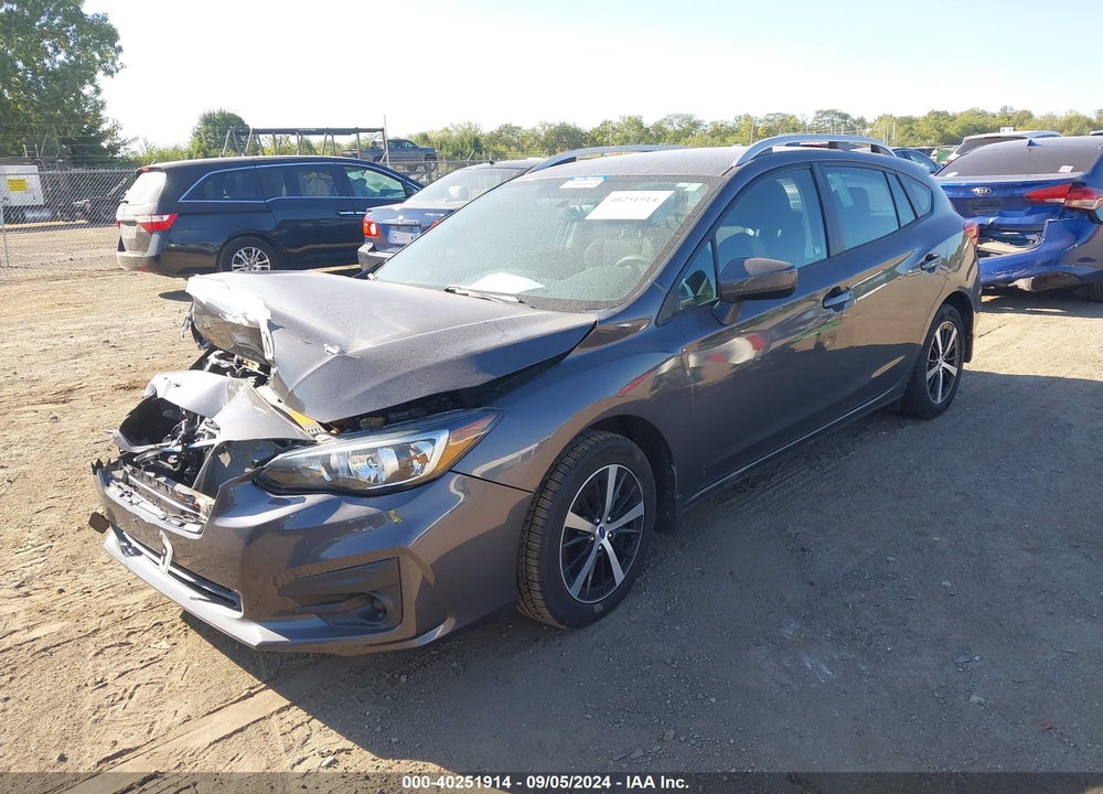 2019 SUBARU IMPREZA 2.0I PREMIUM VIN: 4S3GTAC68K3745480