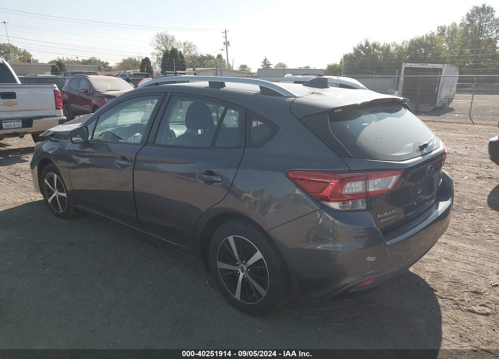 2019 SUBARU IMPREZA 2.0I PREMIUM VIN: 4S3GTAC68K3745480