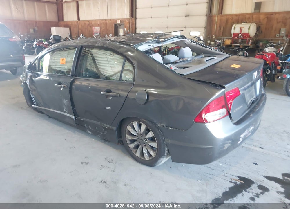 2009 HONDA CIVIC EX VIN: 2HGFA16809H337515