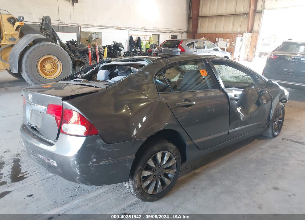 2009 HONDA CIVIC EX VIN: 2HGFA16809H337515