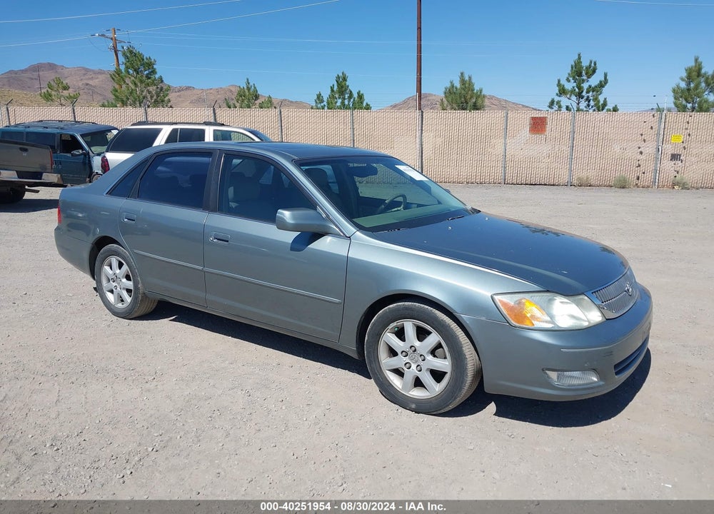 2001 TOYOTA AVALON XLS VIN: 4T1BF28B11U186677