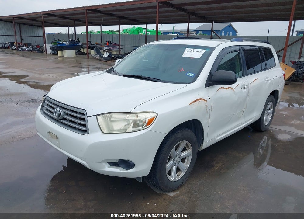 2009 TOYOTA HIGHLANDER VIN: JTEDS41A792071347