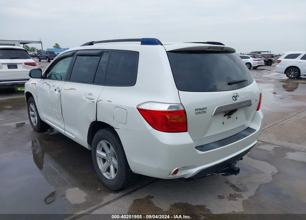 2009 TOYOTA HIGHLANDER VIN: JTEDS41A792071347