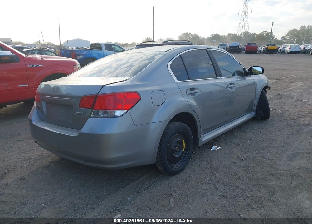 2011 SUBARU LEGACY 2.5I PREMIUM VIN: 4S3BMCB62B3227546