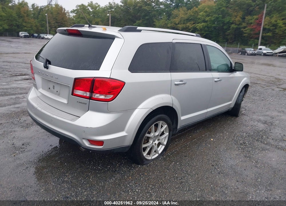 2013 DODGE JOURNEY CREW VIN: 3C4PDDDG4DT680642