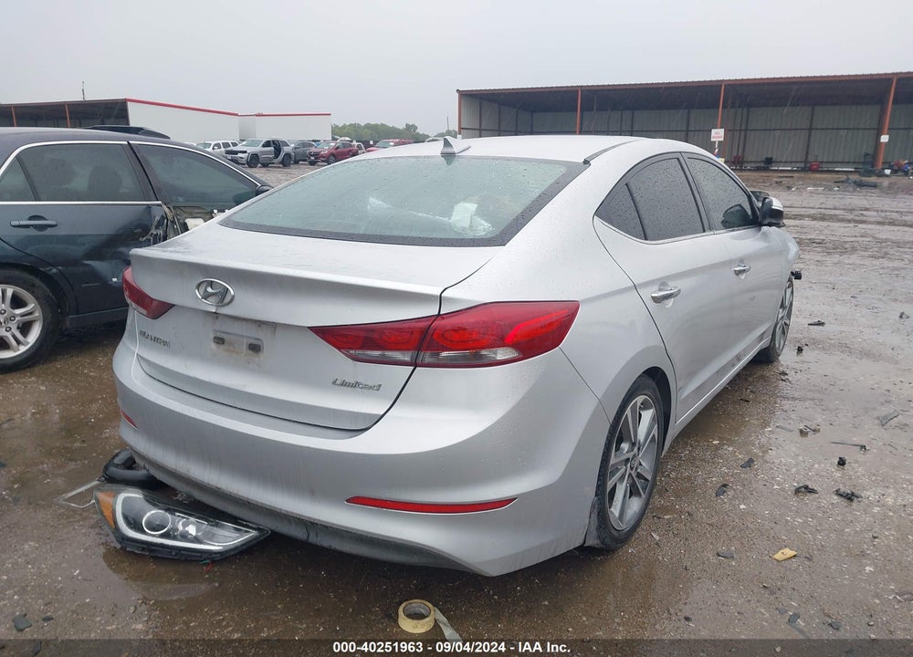 2017 HYUNDAI ELANTRA LIMITED VIN: KMHD84LF9HU298324