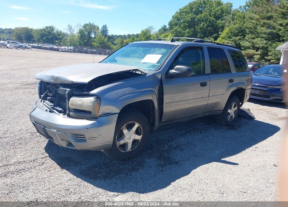 2006 CHEVROLET TRAILBLAZER LS VIN: 1GNDT13S462162603