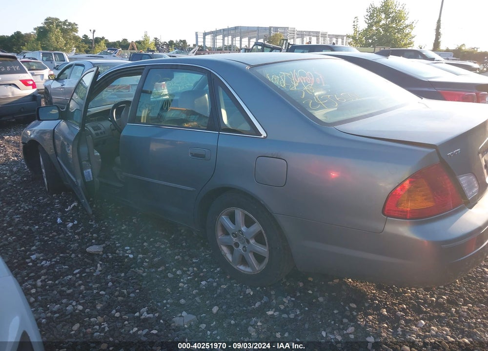 2000 TOYOTA AVALON XLS VIN: 4T1BF28B4YU106816