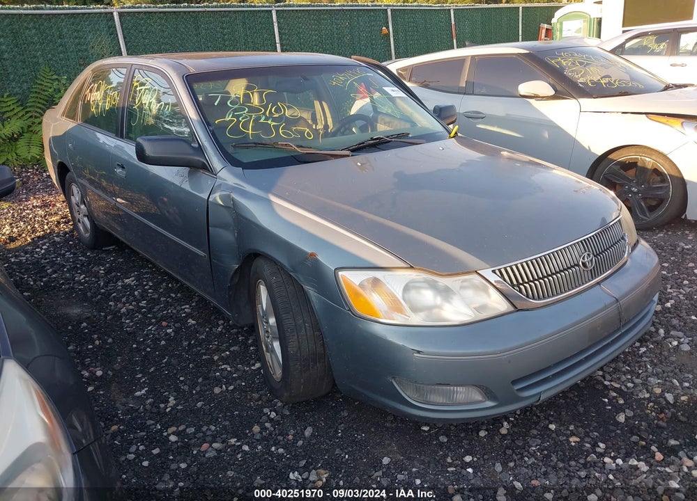 2000 TOYOTA AVALON XLS VIN: 4T1BF28B4YU106816