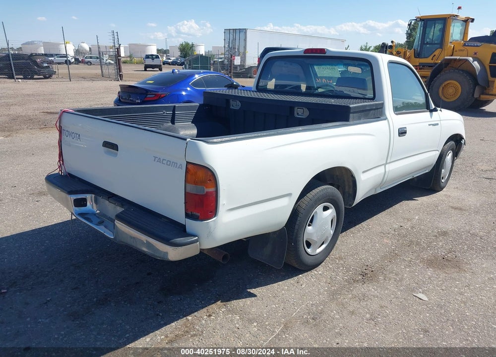 1998 TOYOTA TACOMA VIN: 4TANL42N3WZ123479