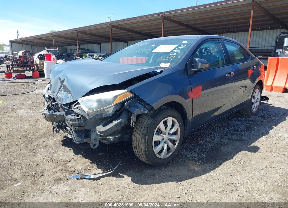 2015 TOYOTA COROLLA LE VIN: 2T1BURHE8FC356440