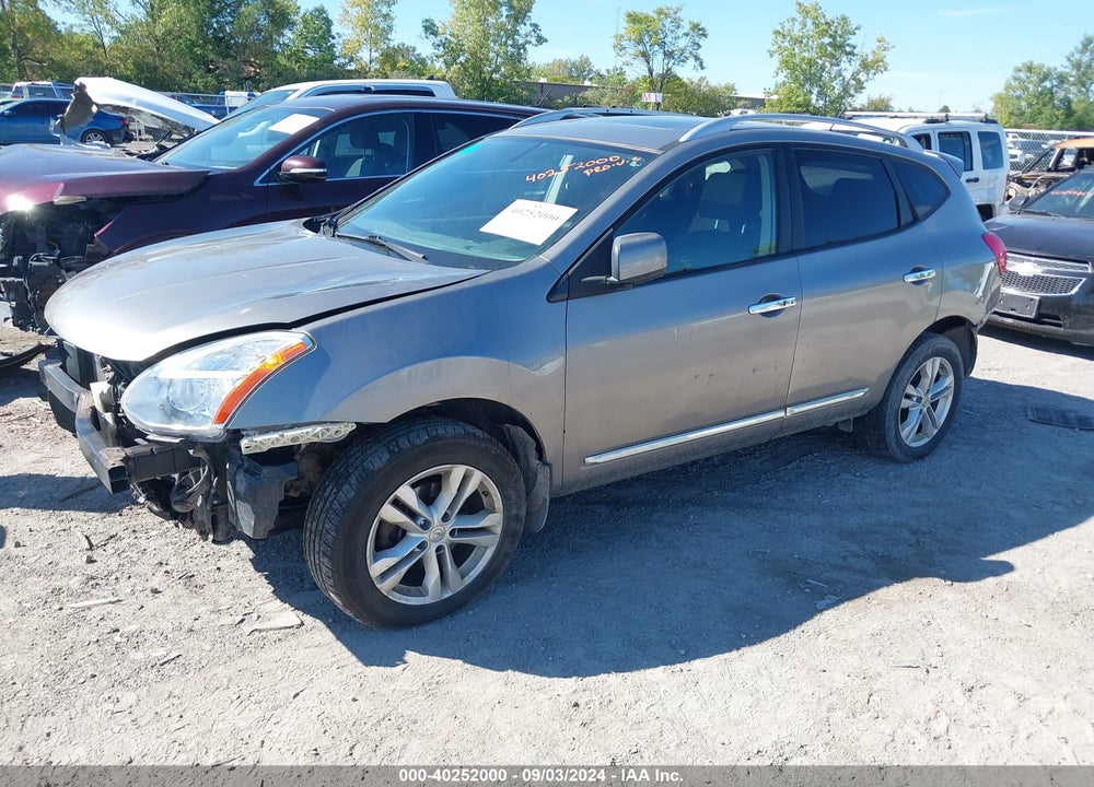 2012 NISSAN ROGUE SV VIN: JN8AS5MTXCW250710