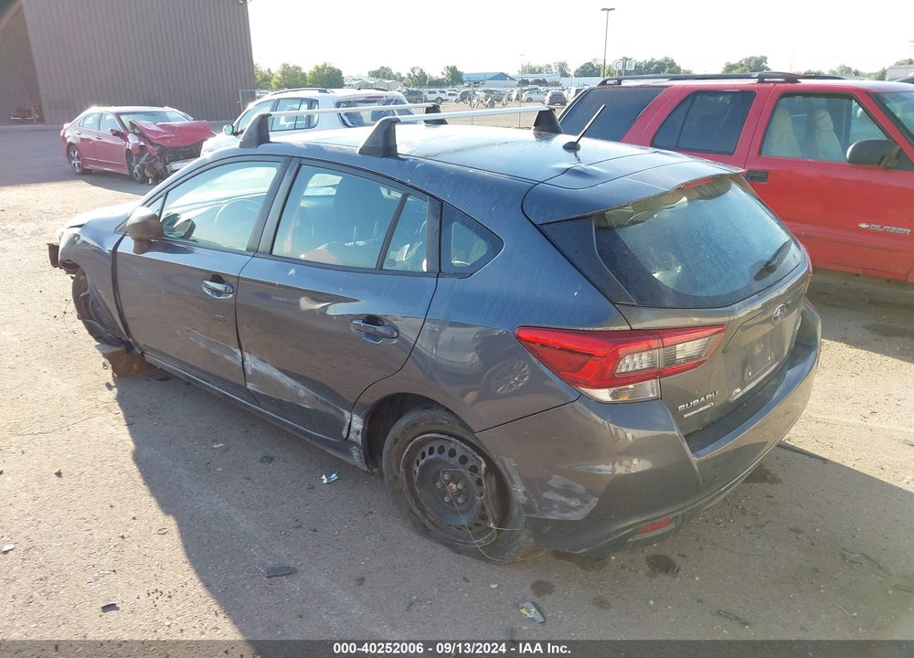 2020 SUBARU IMPREZA VIN: 4S3GTAB69L3706044