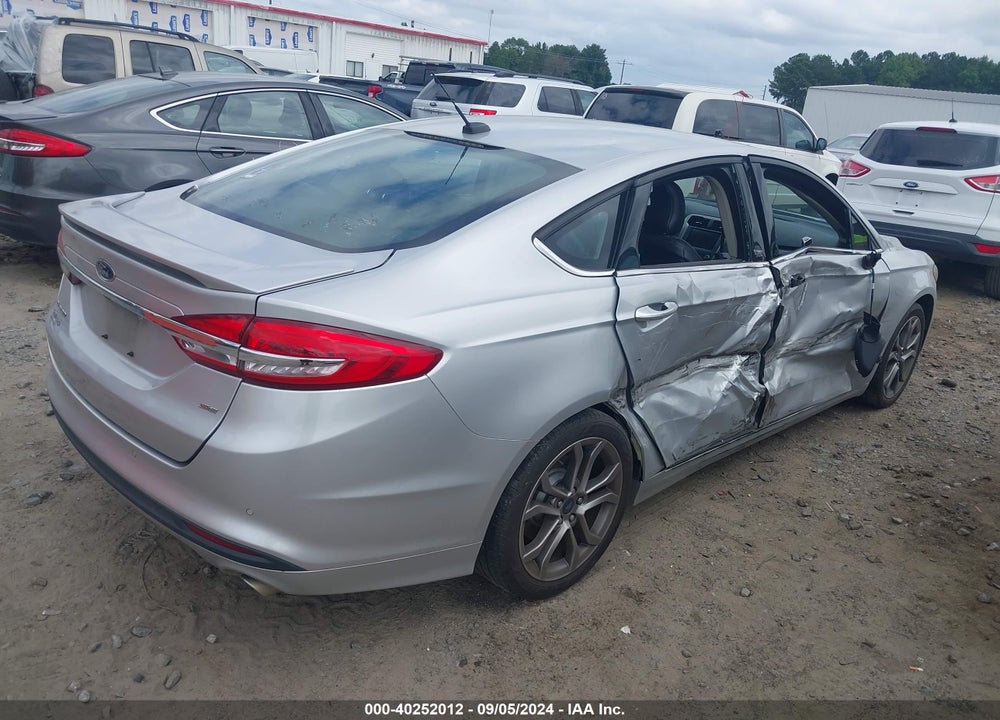 2017 FORD FUSION SE VIN: 3FA6P0H73HR174914