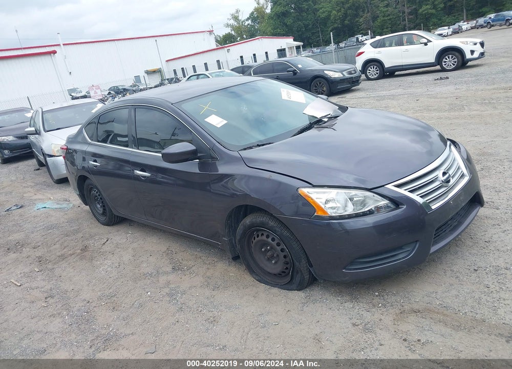 2013 NISSAN SENTRA S VIN: 3N1AB7AP7DL799015