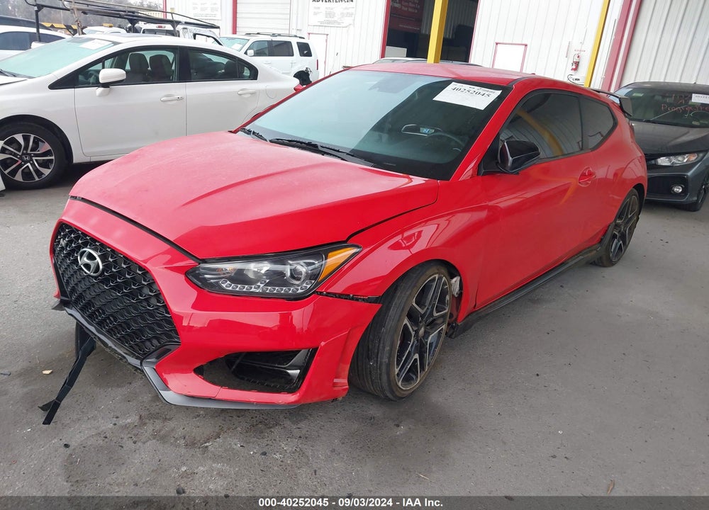 2022 HYUNDAI VELOSTER N VIN: KMHT36AH8NU013313
