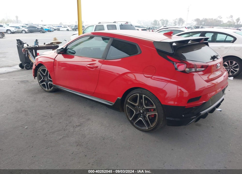 2022 HYUNDAI VELOSTER N VIN: KMHT36AH8NU013313