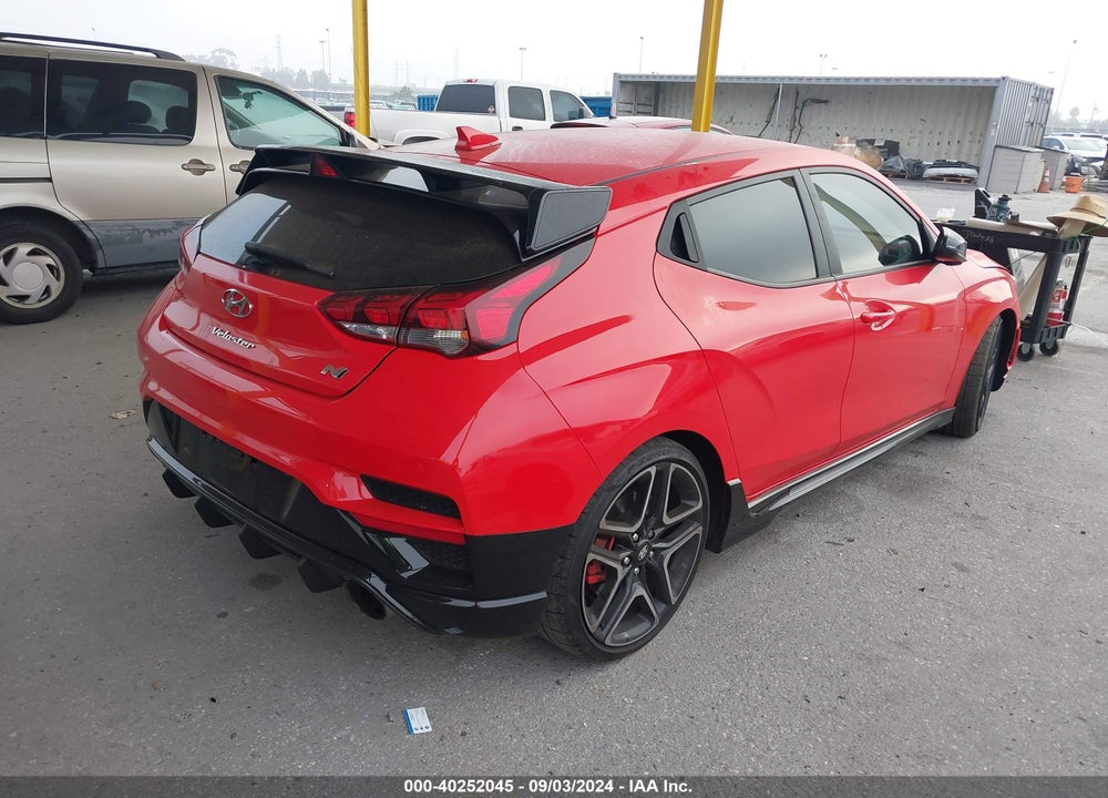 2022 HYUNDAI VELOSTER N VIN: KMHT36AH8NU013313