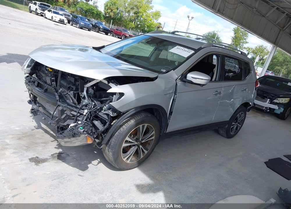 2019 NISSAN ROGUE SV VIN: JN8AT2MT9KW252622