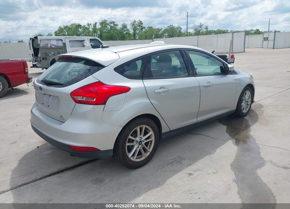 2015 FORD FOCUS SE VIN: 1FADP3KE2FL218560