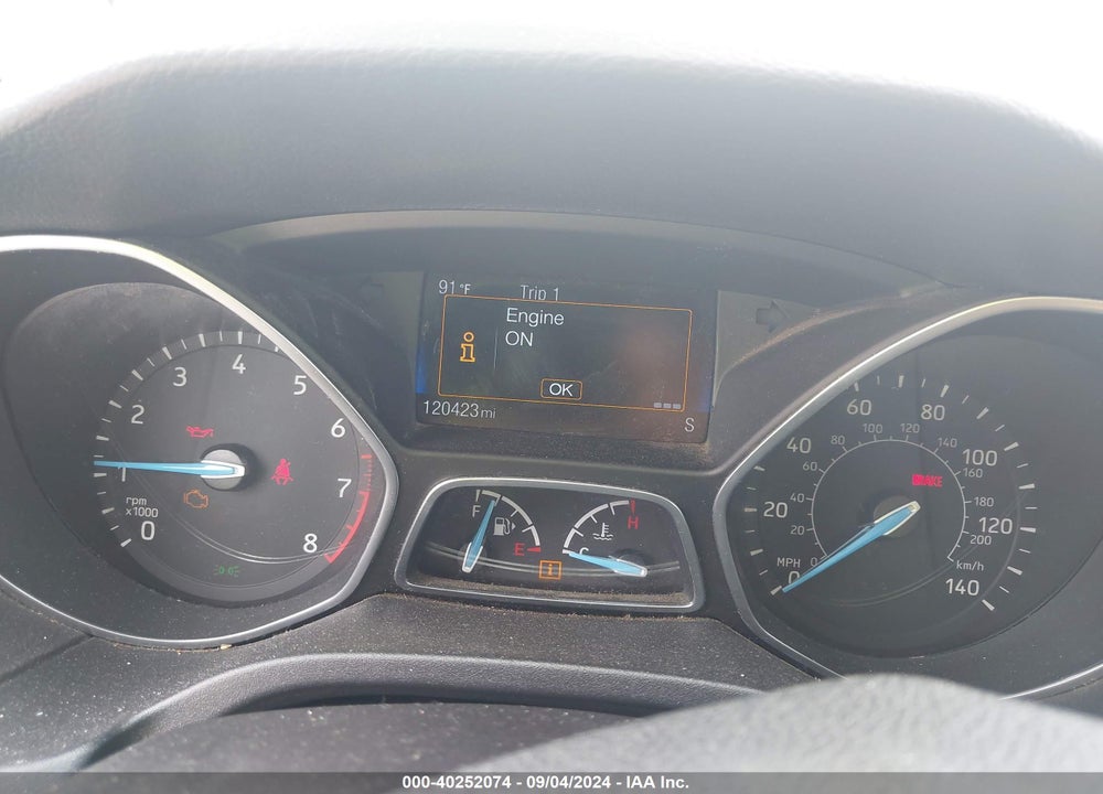 2015 FORD FOCUS SE VIN: 1FADP3KE2FL218560