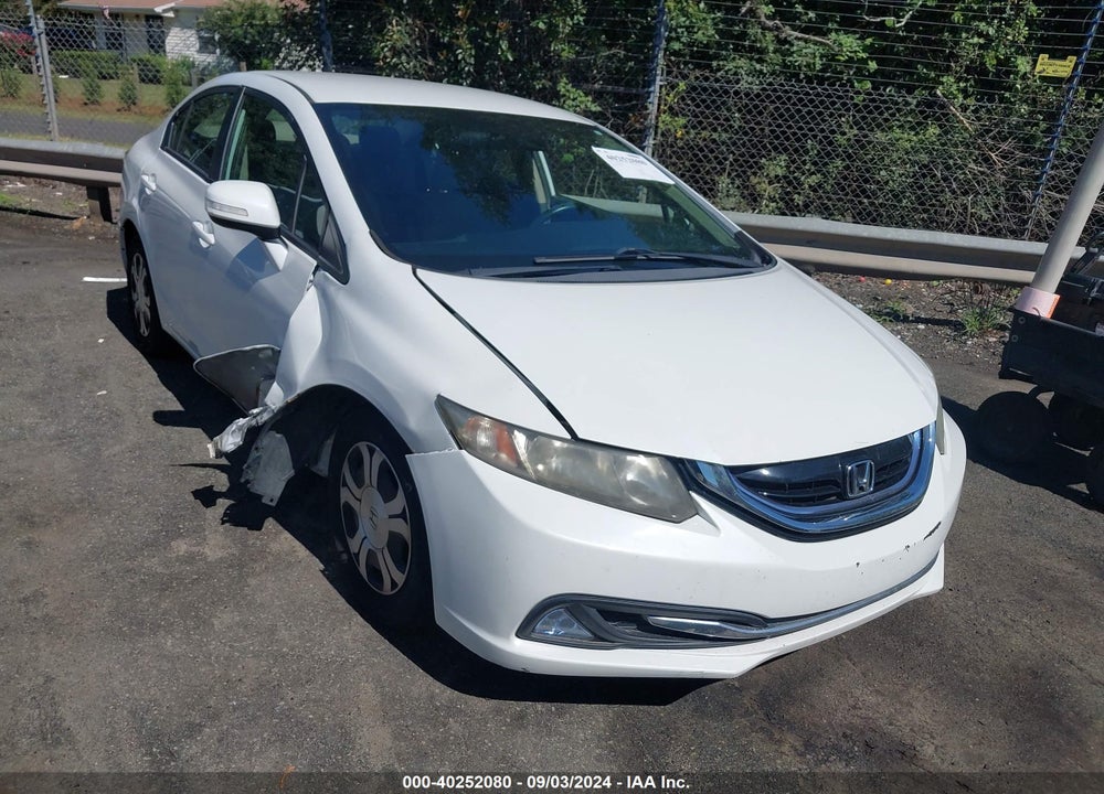 2013 HONDA CIVIC HYBRID VIN: 19XFB4F28DE200089