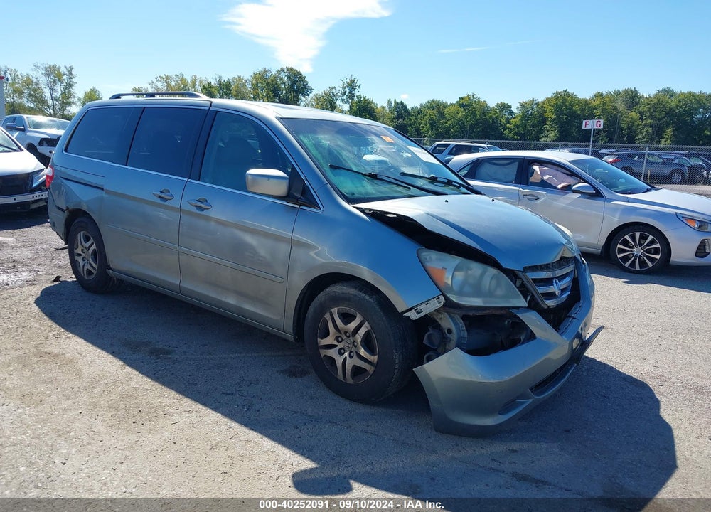 2007 HONDA ODYSSEY EX-L VIN: 5FNRL38627B011151