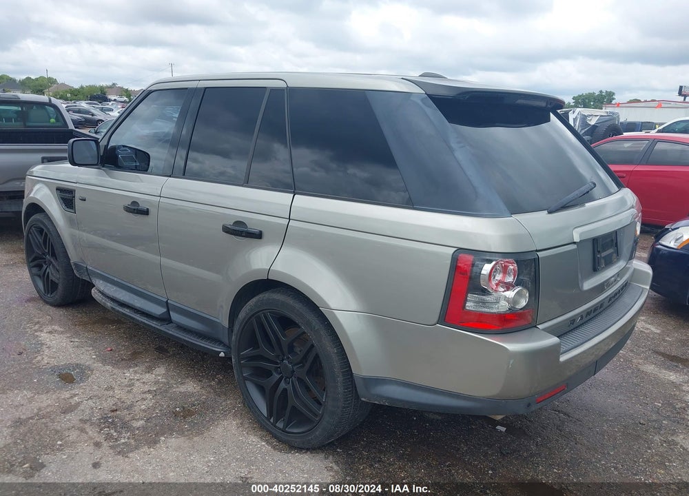 2010 LAND ROVER RANGE ROVER SPORT HSE VIN: SALSK2D44AA256237