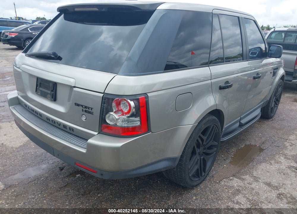 2010 LAND ROVER RANGE ROVER SPORT HSE VIN: SALSK2D44AA256237