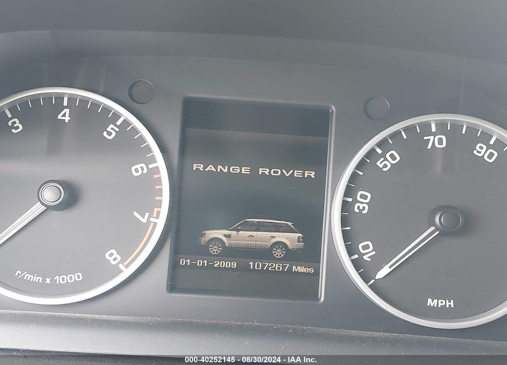 2010 LAND ROVER RANGE ROVER SPORT HSE VIN: SALSK2D44AA256237