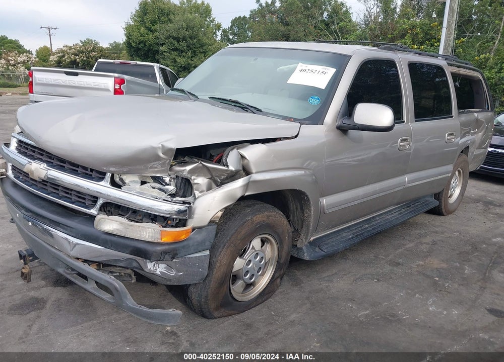 2001 CHEVROLET SUBURBAN 1500 LT VIN: 3GNFK16T21G283288