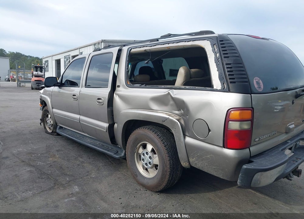 2001 CHEVROLET SUBURBAN 1500 LT VIN: 3GNFK16T21G283288