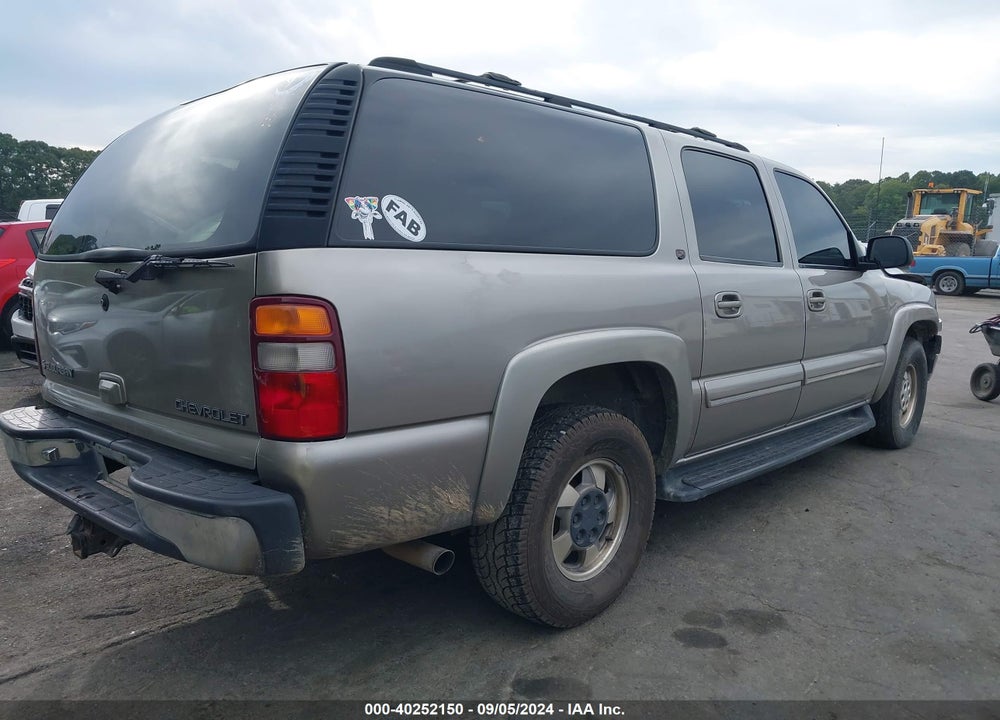 2001 CHEVROLET SUBURBAN 1500 LT VIN: 3GNFK16T21G283288