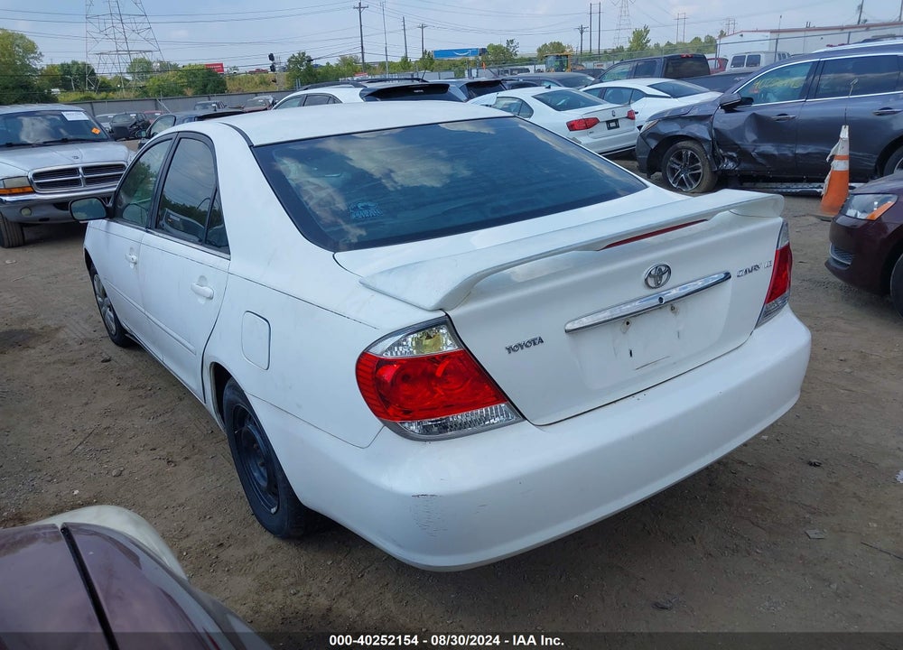 2005 TOYOTA CAMRY LE VIN: 4T1BE32K35U591253