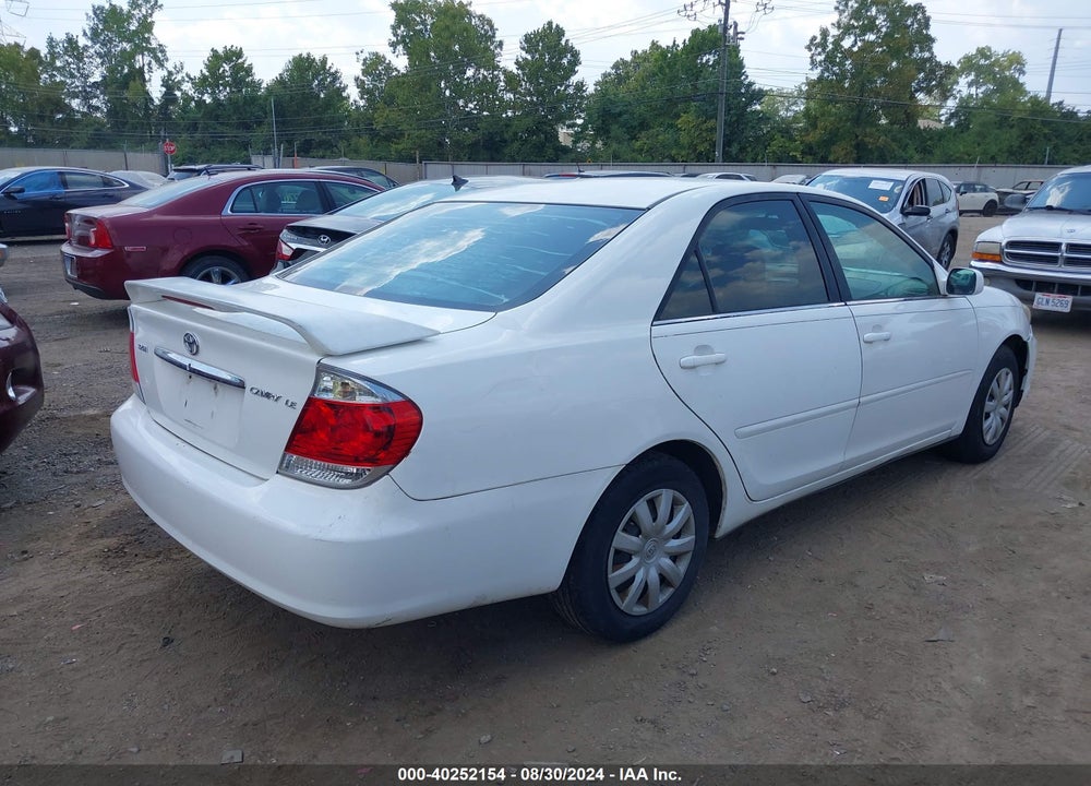2005 TOYOTA CAMRY LE VIN: 4T1BE32K35U591253