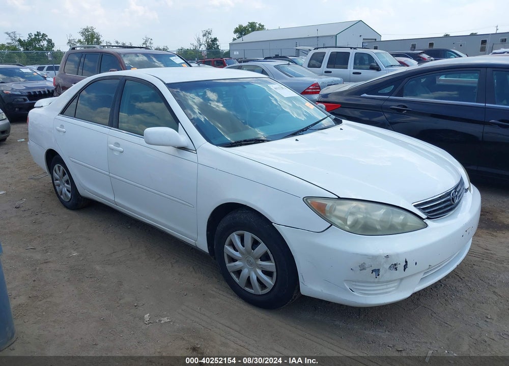 2005 TOYOTA CAMRY LE VIN: 4T1BE32K35U591253