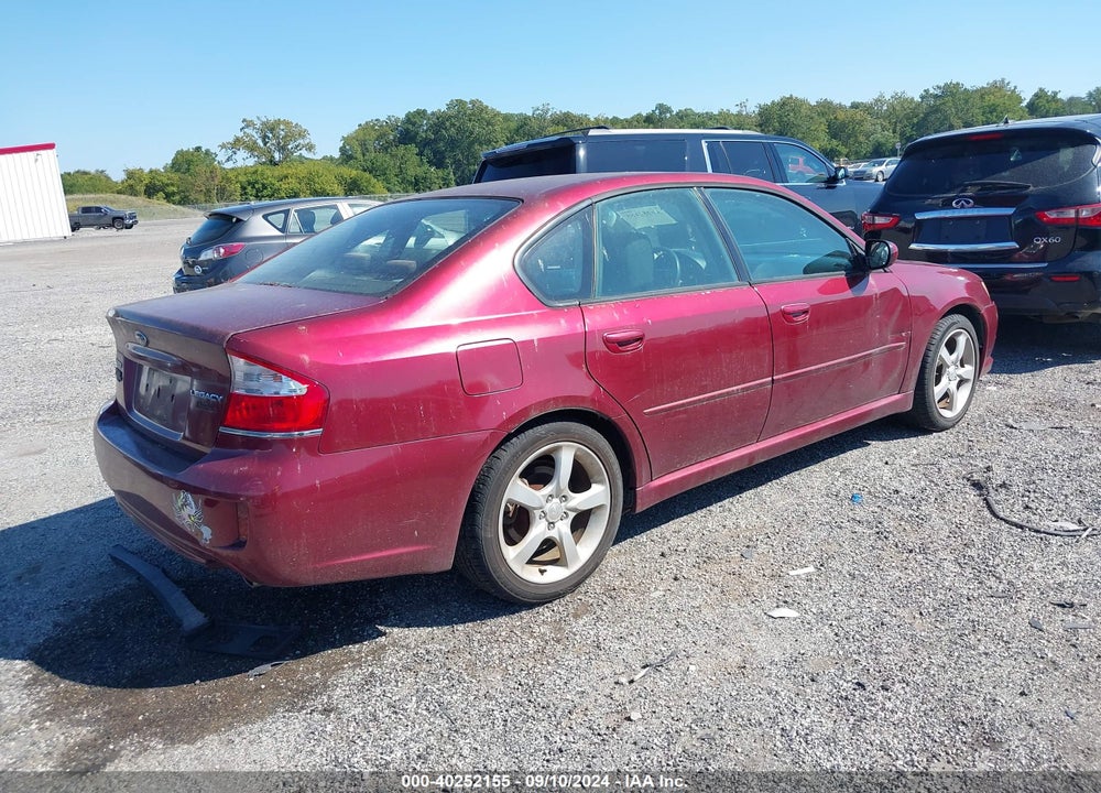 2009 SUBARU LEGACY 2.5I VIN: 4S3BL616097227568